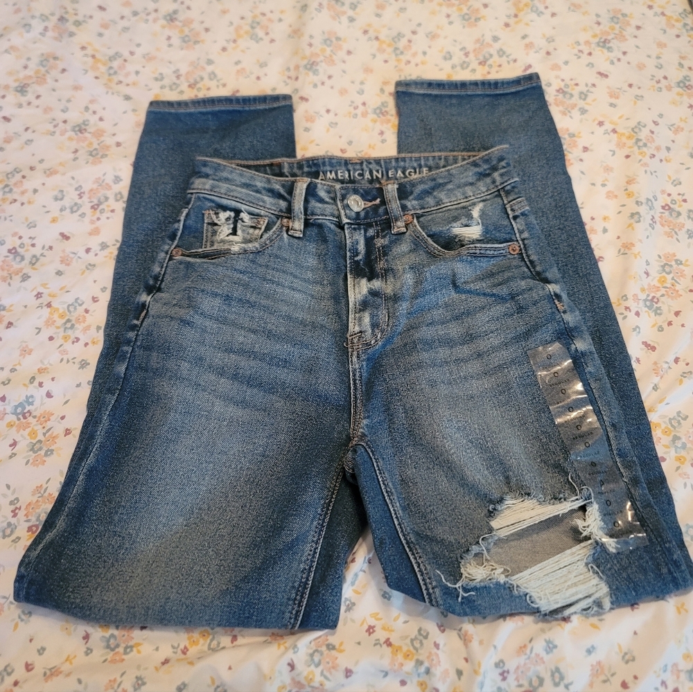 American Eagle Relaxed Blue Denim Jeans